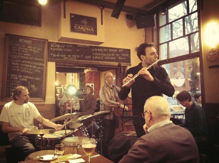 Chris Joris - Ben Sluijs Quartet in een café