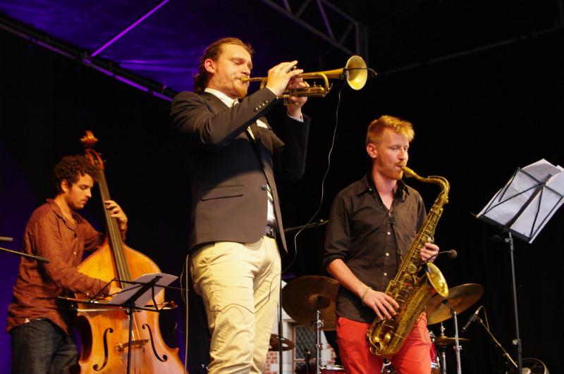 Vortex live tijdens finale JazzContest Mechelen 2016