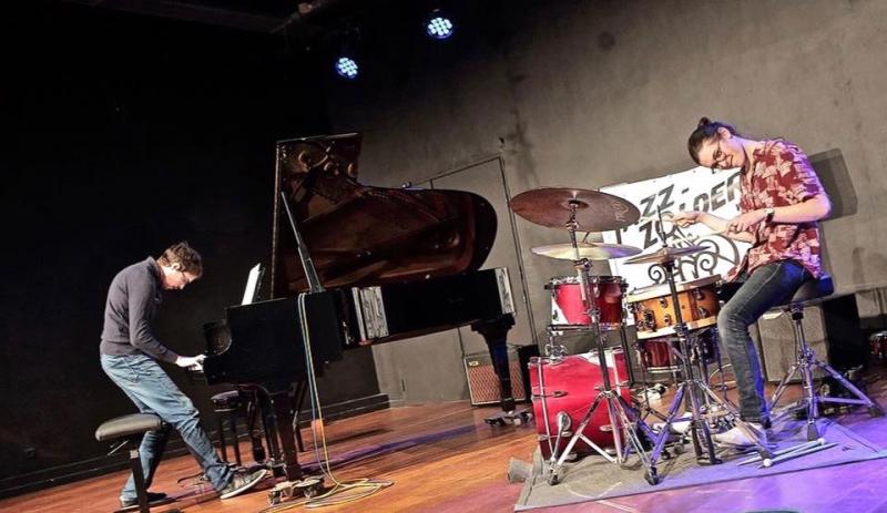 Groppe & Martin tijdens halve finale Jazzcontest Mechelen 2018