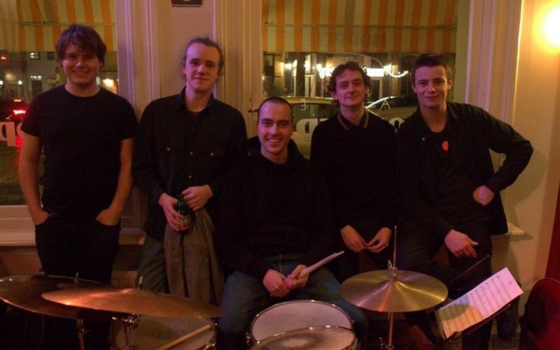 Blue Bop Quintet groepsfoto