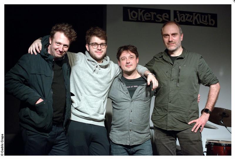 Anthony Claeys 4tet groepsfoto