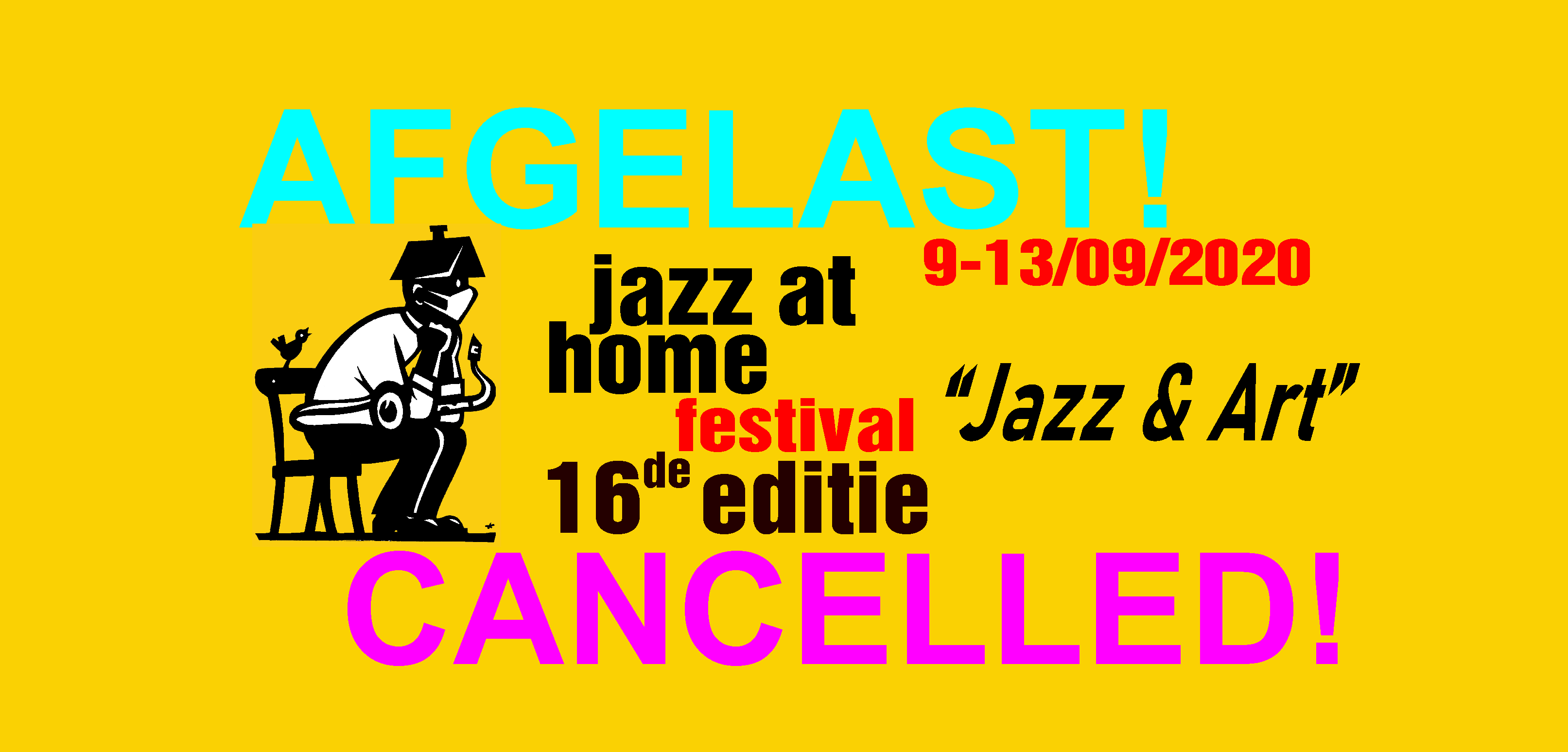 Jazzathome 2020 cancelled