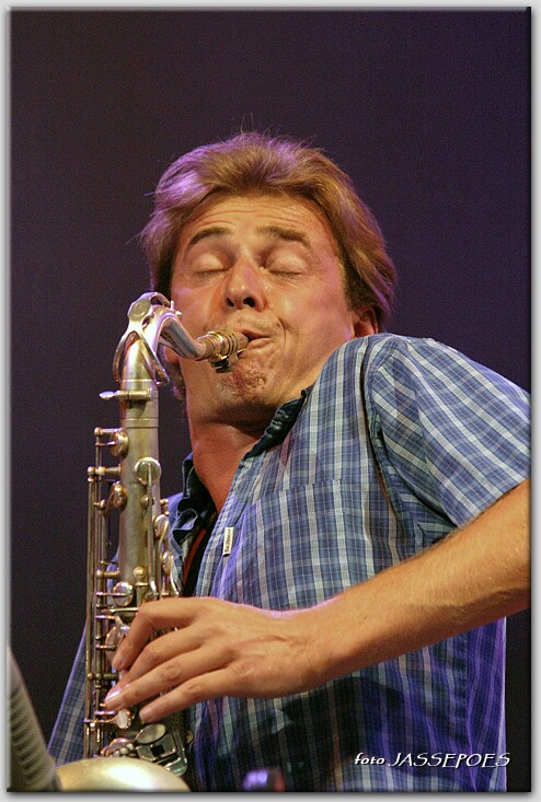 saxofonist Jeroen Van Herzeele