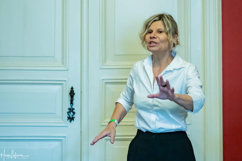 Lucie Gaillard tijdens Jazzathome 2025