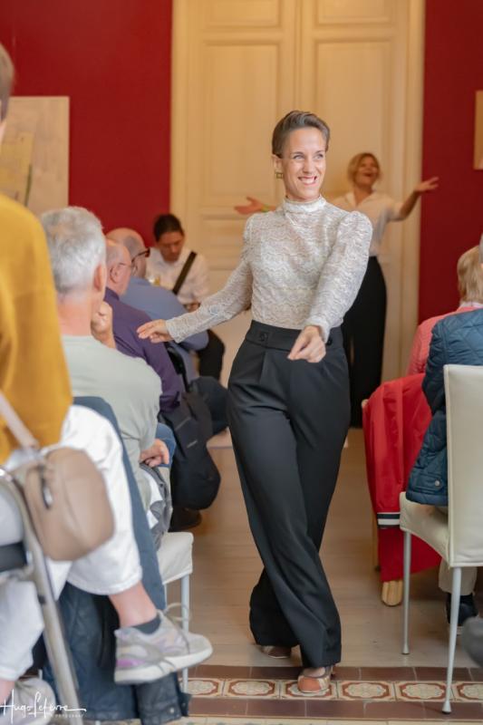 danseres Sarah Rondao Pestana tijdens Jazzathome 2025