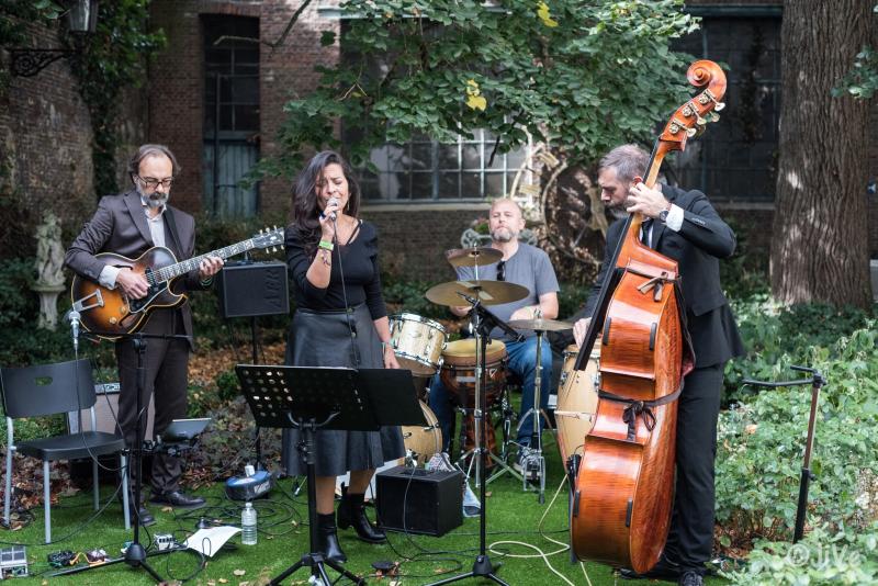 groepsfoto Anima Amici tijdens Jazzathome 2025