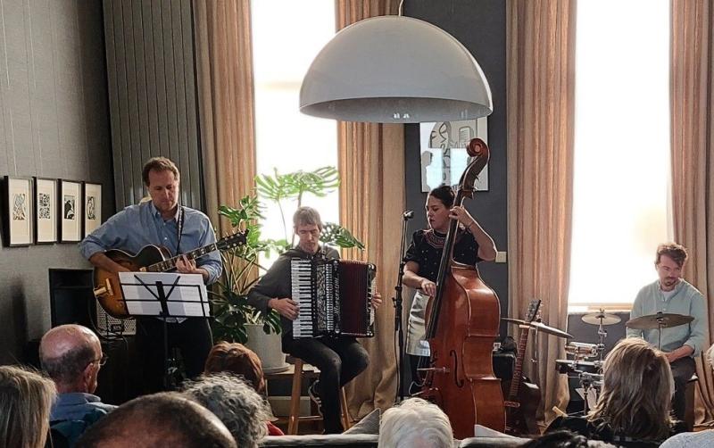 Iris Romen & Trio Tinto tijdens Jazzathome 2025