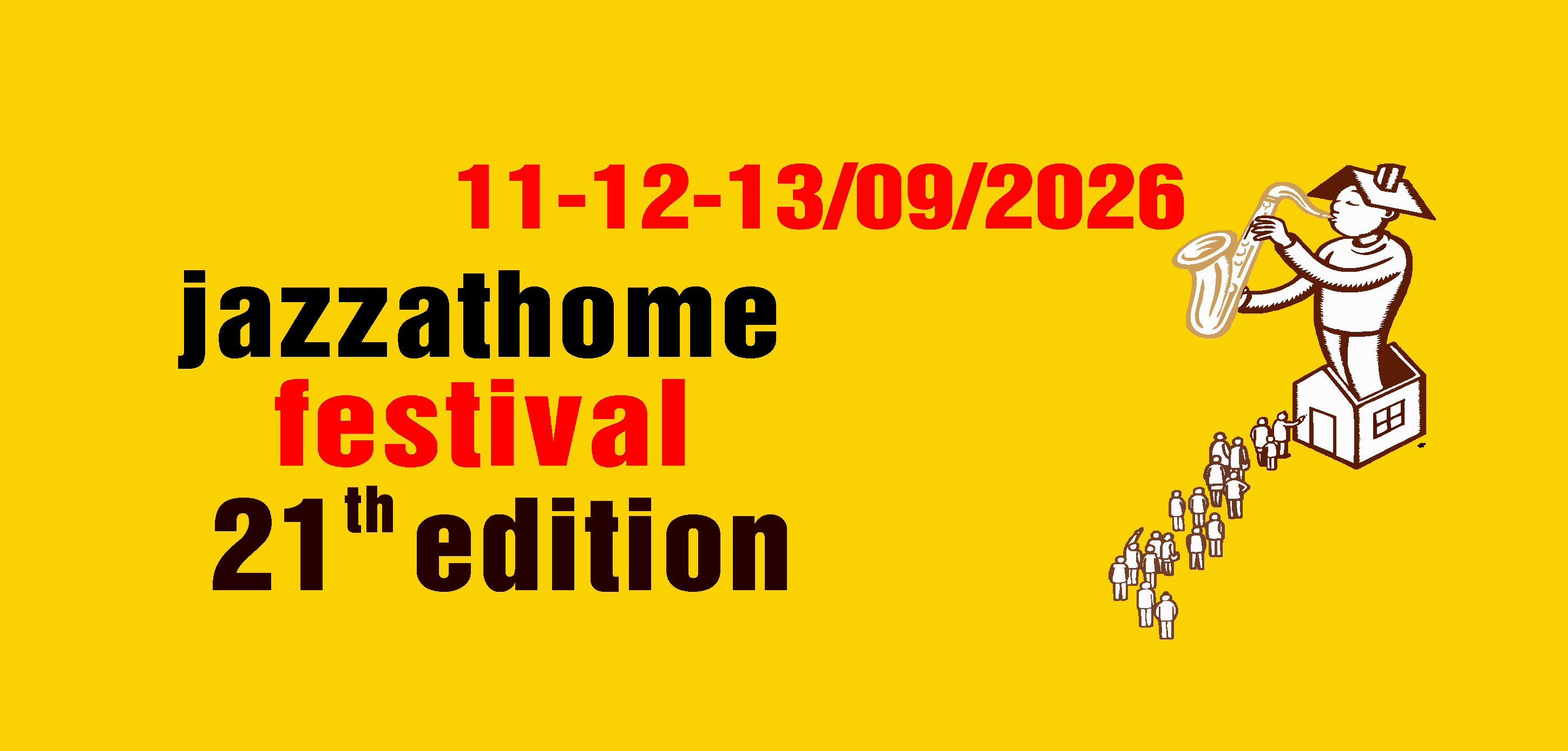 Jazzathome 2026 pancarte 