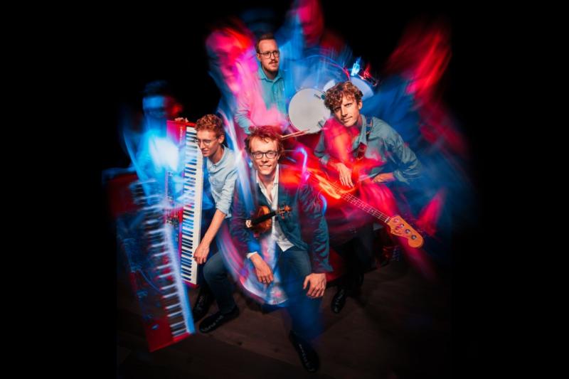 groepsfoto Floris and the Flames