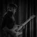 de gitarist van The Real Time Blues Band